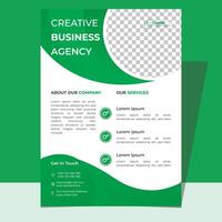Flyer Design for Business vector