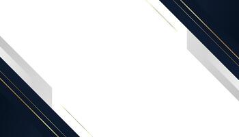 Luxury certificate background in gold, white and blue. Elegant background. vector