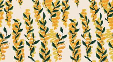 Unique abstract organic botanicals shapes seamless pattern. Hand drawn sketch forms florals and shape print. colorful background. Collage contemporary ornament. vector