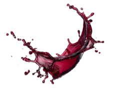 Isolated Red Wine Splash png