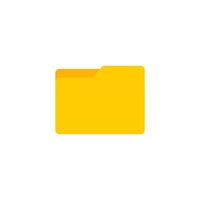 File folders icons. Documents for computer vector