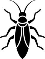Cockroach icon symbol collection vector