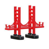 3D Model Of Golden Gate Bridge The Iconic San Francisco Bridge png