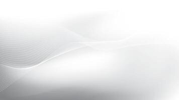 Abstract white and gray color, modern design stripes background with curve lines, wavy pattern. illustration. vector