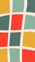 Abstract Checkered Christmas Background vector