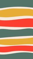 Minimal Abstract Christmas Background with Colorful Stripes vector