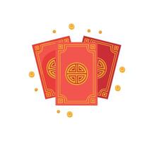 Lucky Red Envelopes vector