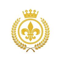 Royal Crest Emblem vector