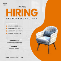 We Are Hiring - Join Our Dynamic Team psd