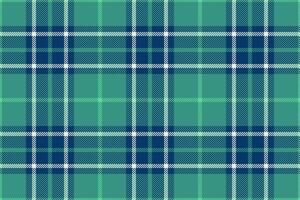 Plaid background, check seamless pattern in green. fabric texture for textile print, wrapping paper, gift card or wallpaper. vector