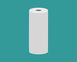 Textile roll icon. Paper tube illustration design for kitchen cleaning towel, carpet, scroll whatman, fabric. vector