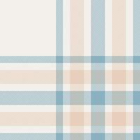 Plaid check pattern. Seamless fabric texture. Tartan textile print. vector