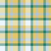 Tartan fabric background of pattern plaid check with a texture seamless textile. vector