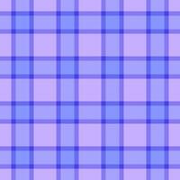 Youth textile fabric texture, asymmetric pattern tartan . Paint seamless background check plaid in indigo and blue colors. vector