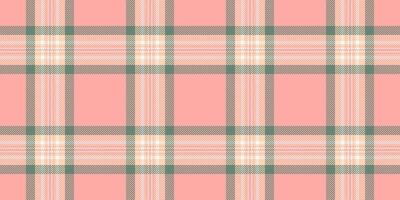 Gentleman check pattern background, lumberjack plaid texture. Customizable textile fabric tartan seamless in red and light colors. vector