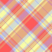 Clan pattern tartan , infant texture fabric textile. Silk plaid check background seamless in lime and red colors. vector