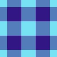 Pajamas textile seamless, asymmetric pattern tartan fabric. Difficult texture check plaid background in blue and cyan colors. vector