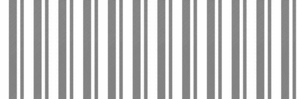 Dress textile stripe fabric, repetition vertical pattern background. Wile seamless lines texture in white and black colors. vector