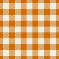 Customize pattern tartan fabric, illustration background textile. Discount seamless texture check plaid in orange and light colors. vector