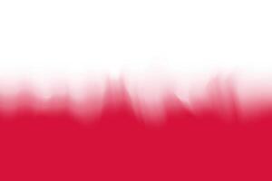 Poland flag illustration in abstract modern style. Thank you for help. vector