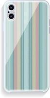 Mobile phone cover design. Template smartphone case pattern. vector