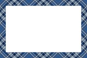 Vintage frame . Scottish border pattern retro style. Tartan plaid ornament. vector
