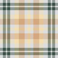 Plaid check pattern. Seamless fabric texture. Tartan textile print. vector
