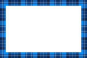 Vintage frame . Scottish border pattern retro style. Tartan plaid ornament. vector