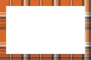 Rectangle borders and Frames . Border pattern geometric vintage frame design. Scottish tartan plaid fabric texture. Template for gift card, collage, scrapbook or photo album and portrait. vector
