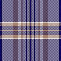 Tablecloth pattern texture seamless, foot fabric textile background. Intense check plaid tartan in indigo and white colors. vector