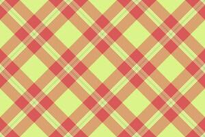 Fabric pattern textile of seamless background plaid with a texture tartan check. vector