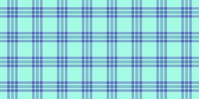Celebrate background tartan pattern, dining texture seamless plaid. Good check fabric textile in cyan and teal colors. vector