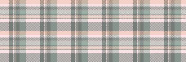 Good tartan plaid check, britain texture pattern fabric. Style seamless textile background in misty rose and gray quill colors. vector