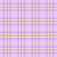 Texture check plaid of background pattern fabric with a tartan seamless textile . vector