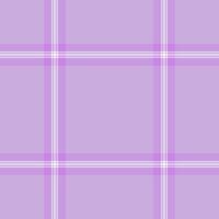 Print pattern tartan , folded texture textile seamless. Selection fabric background check plaid in light and violet colors. vector