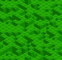 Plastic constructor game seamless pattern. toy brick texture background. vector