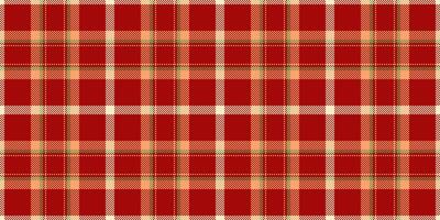 Hunter seamless background pattern, printout fabric plaid. Luxury tartan texture check textile in red and orange colors. vector