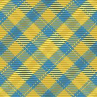 Seamless pattern of scottish tartan plaid. Repeatable background with check fabric texture. backdrop striped textile print. vector