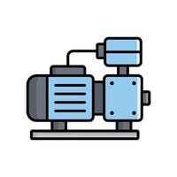 water pump icon design template simple and clean vector