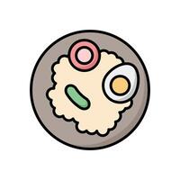 rice icon design template simple and clean vector