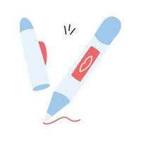 Get this creative icon of lip liner in trendy style vector