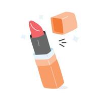 Easy to use icon of lipstick in modern style vector