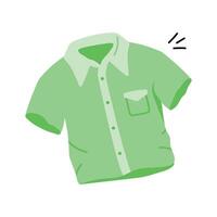 Stylish and comfortable shirt ideal for formal occasions vector