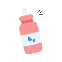 Get a glimpse at this amazing icon of serum in trendy style vector