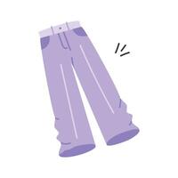 Get this amazing icon of pants in modern style vector