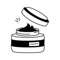 Take a look at this beautiful icon of beauty cream vector