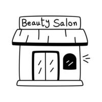 An amazing icon of beauty of salon in modern style vector