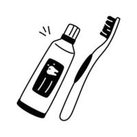 Download this amazing icon of toothpaste in editable design vector
