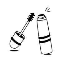 Get this amazing icon of maskara in modern style vector