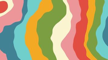 Animated colorful summer abstract background video